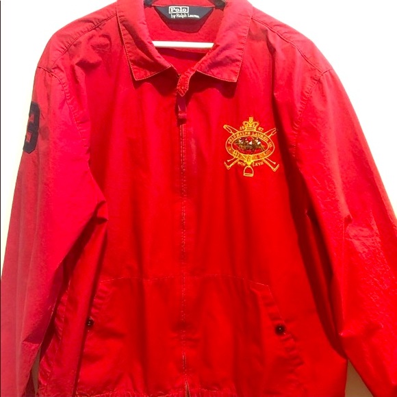 Polo Ralph Lauren Other - Polo Ralph Lauren Red Windbreaker XL, (EPC)